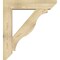 Ekena Millwork Funston Slat Rough Sawn Bracket w/ Offset Brace, Douglas Fir, 8"W x 36"D x 40"H BKT0806X36X40FST06RDF - alternate 3